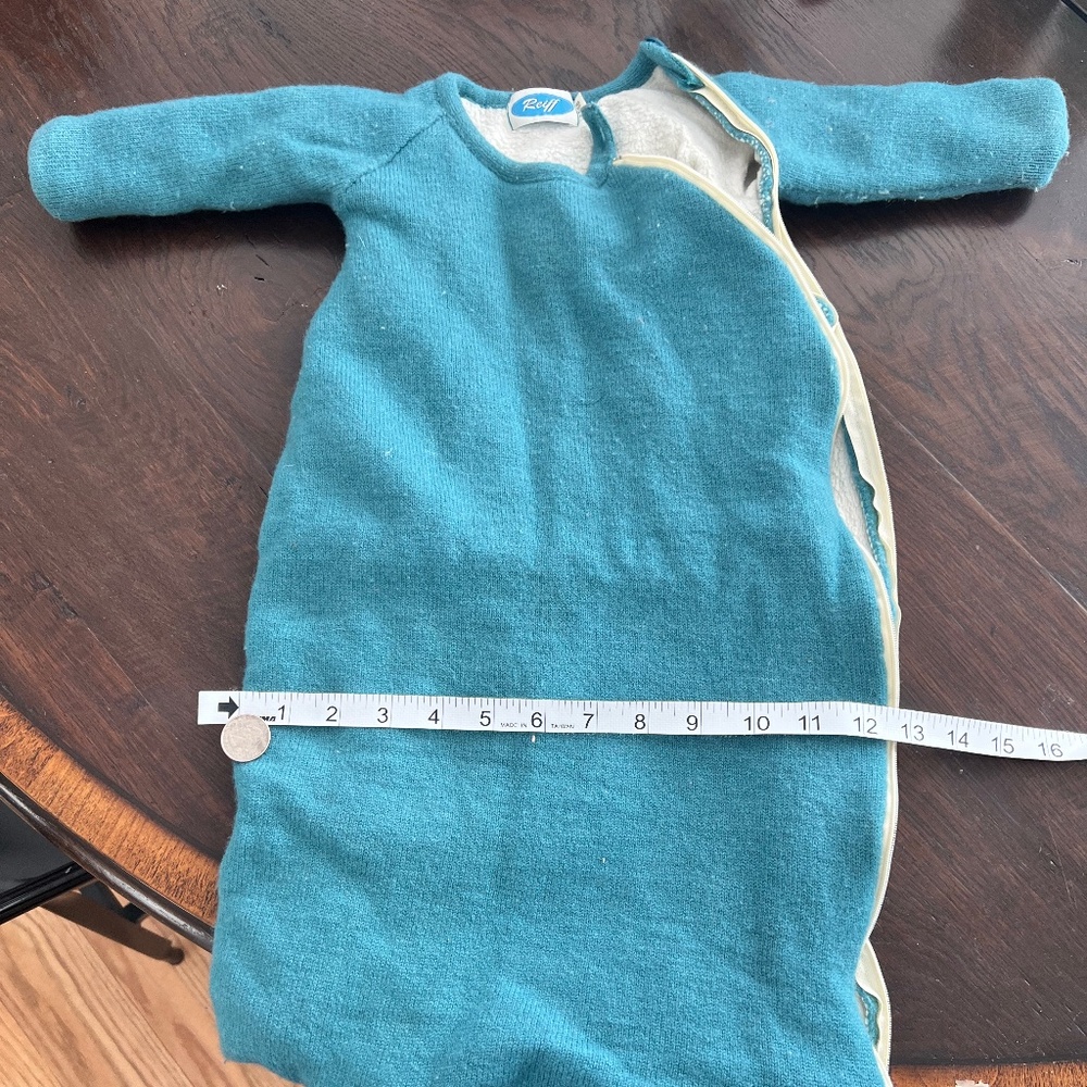 Reiff wool sleepsack with fleece lining